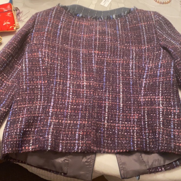 Chanel style tweed blazer. Trina Turk - Picture 4 of 5